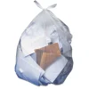 Online 28 in. x 45 in. 23 gal. 0.9 mil Linear Low Density Can Liners with Sizing - Clear (50/Box) Trash & Waste Bins