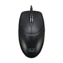 Online USB 2.0 3-Button Desktop Optical Scroll USB Mouse - Black Office Electronics & Batteries