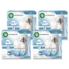 Clearance Freshmatic Ultra Automatic Starter Kit - Fresh Linen (4/Carton) Odor Control