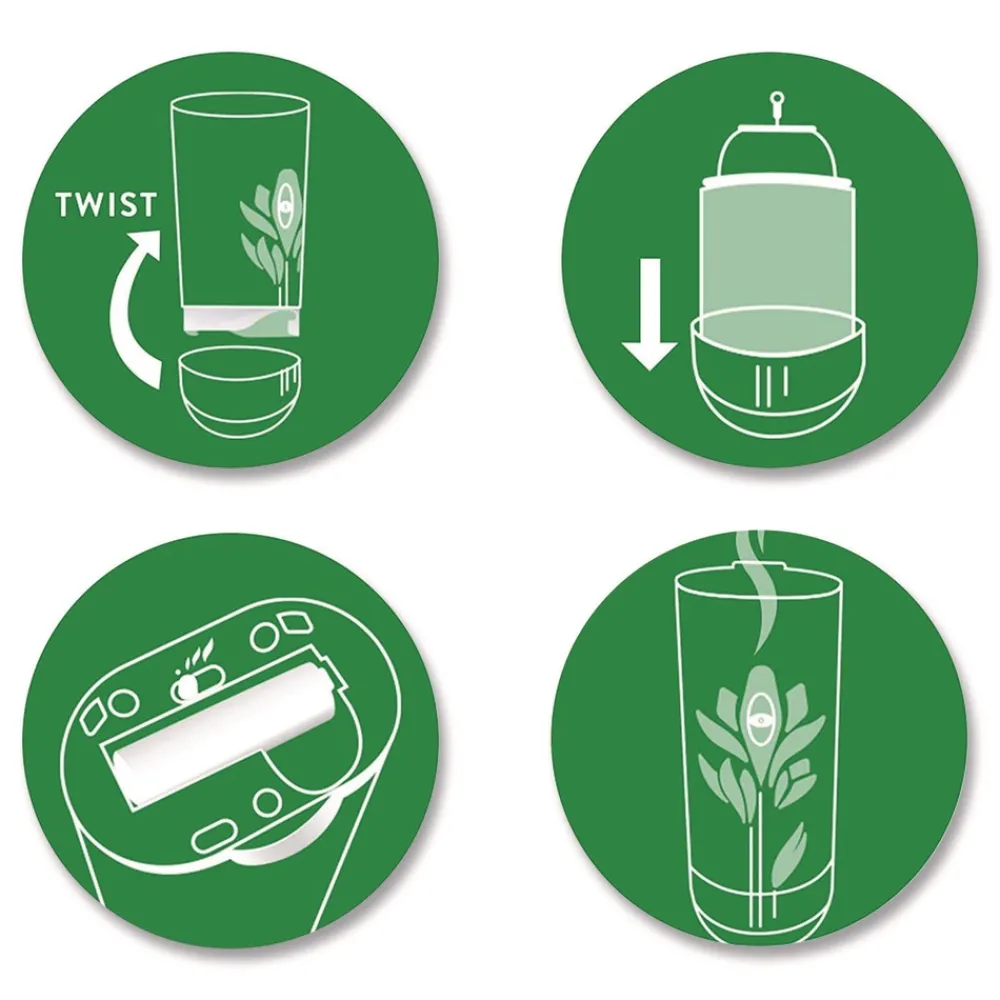 Clearance Freshmatic Ultra Automatic Starter Kit - Fresh Linen (4/Carton) Odor Control