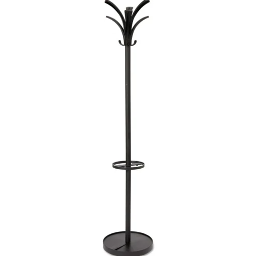 Outlet 13.75w x 13.75d x 66.25h Brio Coat Stand - Black Storage & Organization