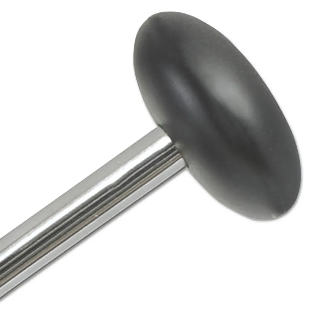 New 16w x 16d x 70.5h Chromy 12-Knob Coat Stand - Chrome/Black Storage & Organization