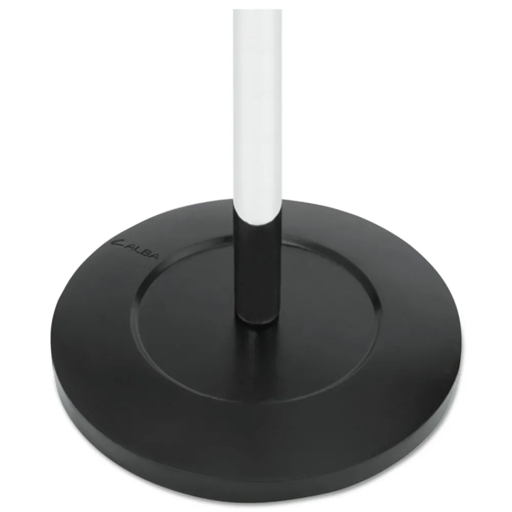 New 16w x 16d x 70.5h Chromy 12-Knob Coat Stand - Chrome/Black Storage & Organization