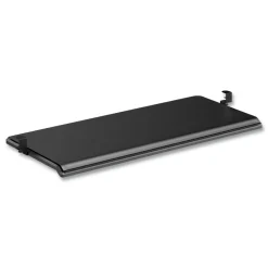 Best 30.7 in. x 13 in. AdaptivErgo Clamp-On Keyboard Tray - Black Office Furniture & Lighting