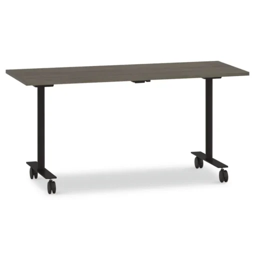 Sale 60 in. x 29 in. Seville Rectangular Training Table Top - Walnut Office Furniture & Lighting