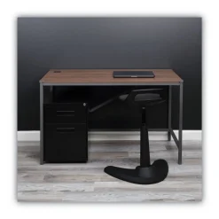 Clearance 14.96 in. x 19.29 in. x 21.65 in. 2-Drawers: Box/File Legal/Letter Left or Right File Pedestal - Black Office Furniture & Lighting