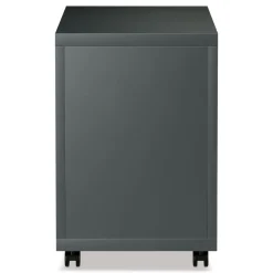 14.96 in. x 19.29 in. x 21.65 in. 2-Drawers: Box/File Legal/Letter Left or Right File Pedestal with Full-Length Pull - Charcoal Office Furniture & Lighting