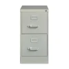 Hot 15 in. x 22 in. x 28.37 in. Letter-Size Two-Drawer Economy Vertical File - Light Gray Office Furniture & Lighting