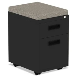Online 14.88 in. x 19.13 in. x 2.13 in. Pedestal File Seat Cushion - Tan Quartz Office Furniture & Lighting