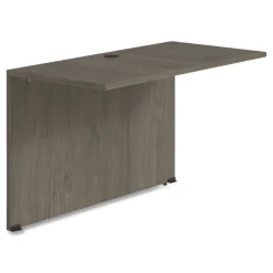 New 48 in. x 24 in. x 29 in. Seville Series Bridge Return - Walnut Office Furniture & Lighting