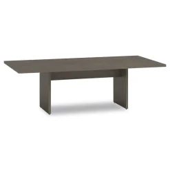 New 50 in. x 22 in. x 28 in. Seville 96 in. Wide Conference Table Base - Walnut Office Furniture & Lighting