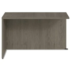 Clearance 48 in. x 24 in. x 29 in. Seville Series Reversible Return Shell - Walnut Office Furniture & Lighting