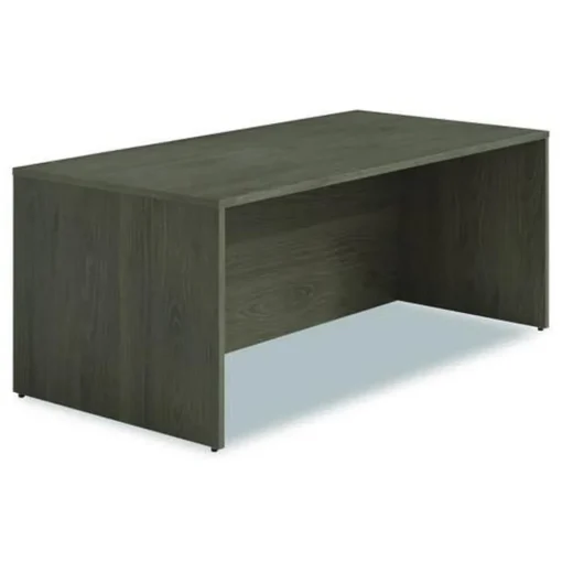 Clearance 72 in. x 36 in. x 29 in. Seville Series Desk Shell - Walnut Office Furniture & Lighting