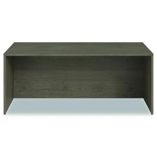 Clearance 72 in. x 36 in. x 29 in. Seville Series Desk Shell - Walnut Office Furniture & Lighting