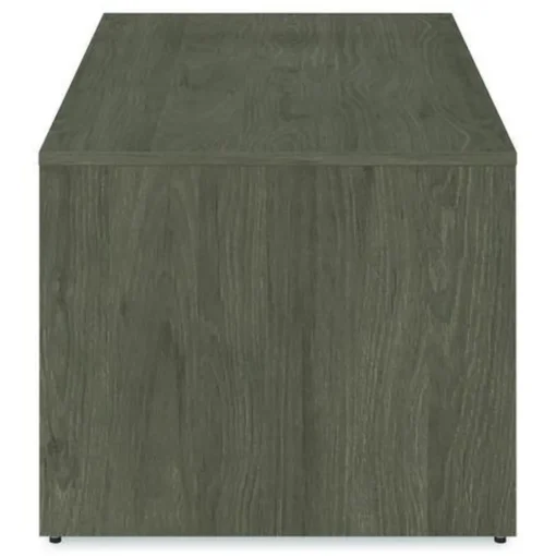Clearance 72 in. x 36 in. x 29 in. Seville Series Desk Shell - Walnut Office Furniture & Lighting