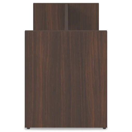 New 50 in. x 22 in. x 28 in. Seville 96 in. Wide Conference Table Base - Mahogany Office Furniture & Lighting