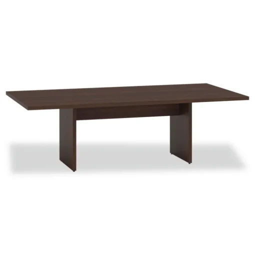 New 50 in. x 22 in. x 28 in. Seville 96 in. Wide Conference Table Base - Mahogany Office Furniture & Lighting