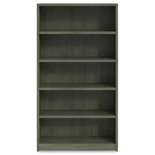 Sale 36 in. x 14 in. x 65 in. 5-Shelf Seville Bookcase - Walnut Office Furniture & Lighting