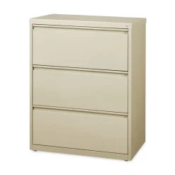 Sale 30 in. x 18.62 in. x 40.25 in. Three Legal/Letter/A4-Size File Drawers Lateral File Cabinet - Putty Office Furniture & Lighting