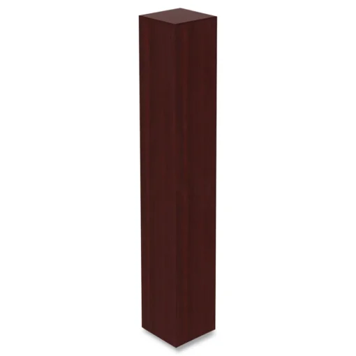 Online 11.81 in. x 11.81 in. x 71.73 in. Valencia Series 6 Shelf Narrow Profile Bookcase - Mahogany Office Furniture & Lighting