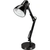 New 13 Watt 2 Prong 22 in. High Corded Architect Desk Lamp - Black Office Furniture & Lighting