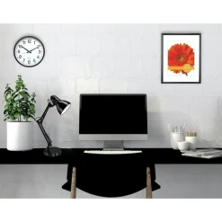 New 13 Watt 2 Prong 22 in. High Corded Architect Desk Lamp - Black Office Furniture & Lighting