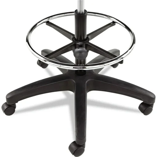 Discount Interval Series Swivel Task Stool, Tone-On-Tone Fabric, Graphite Gray Office Furniture & Lighting