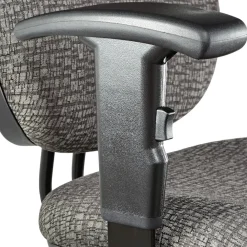 Discount Interval Series Swivel Task Stool, Tone-On-Tone Fabric, Graphite Gray Office Furniture & Lighting
