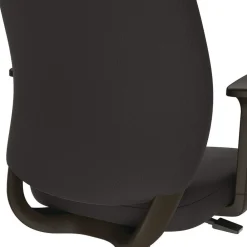 Outlet ALEWX4614 27.95 in. to 33.66 in. Seat Height Supports Up to 275 lbs. Fabric Wessex Drafting Stool - Black Office Furniture & Lighting