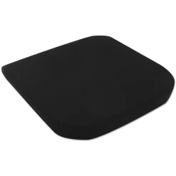 Best Cooling Gel Memory Foam Non-Slip Cover 16.5 in. x 15.75 in. x 2.75 in. Seat Cushion - Black Office Furniture & Lighting