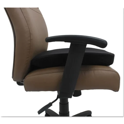 Best Cooling Gel Memory Foam Non-Slip Cover 16.5 in. x 15.75 in. x 2.75 in. Seat Cushion - Black Office Furniture & Lighting