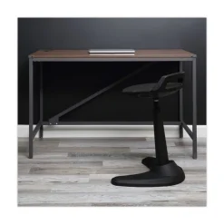 Sale Industrial Series 47.25 in. x 23.63 in. x 29.5 in. Table Desk - Modern Walnut Office Furniture & Lighting