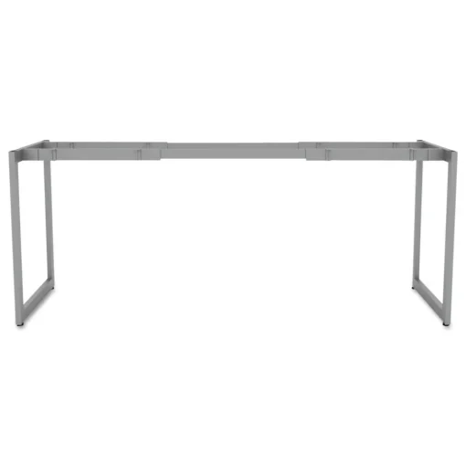 Best Open Office Desk Series 47.25 to 70.78w x 23.63d x 28.5h Adjustable O-Leg Desk Base - Silver Office Furniture & Lighting