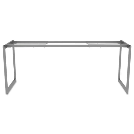 Best Open Office Desk Series 47.25 to 70.78w x 23.63d x 28.5h Adjustable O-Leg Desk Base - Silver Office Furniture & Lighting