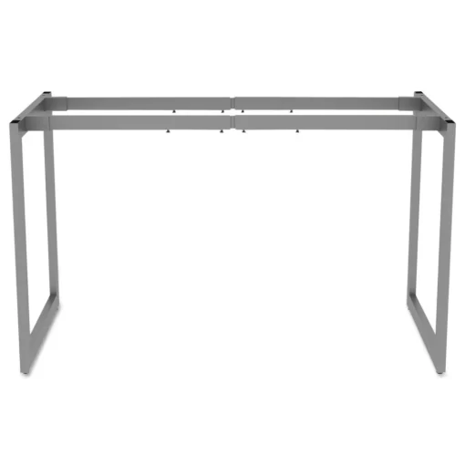 Best Open Office Desk Series 47.25 to 70.78w x 23.63d x 28.5h Adjustable O-Leg Desk Base - Silver Office Furniture & Lighting