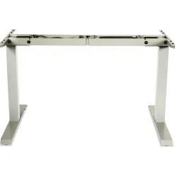 Discount 2-Stage 27.5 in - 47.25 in. High Corded Electric Adjustable Table Base - Gray Office Furniture & Lighting