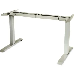 Discount 2-Stage 27.5 in - 47.25 in. High Corded Electric Adjustable Table Base - Gray Office Furniture & Lighting