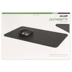 14.2 x 8.66 x 0.25 Mouse Pad - Black Office Furniture & Lighting