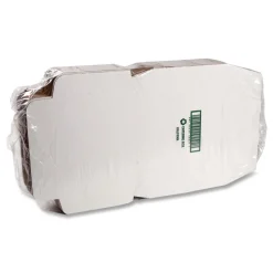 Outlet 10.88 in. x 13 in. x 3 in. Paper Catering Boxes - White (50/Carton) Tabletop And Serveware