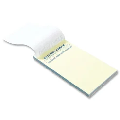 Outlet 3.6 x 6.7 Two-Part Carbonless 17-Line Guest Check Pad (2500/Carton) Paper & Printables