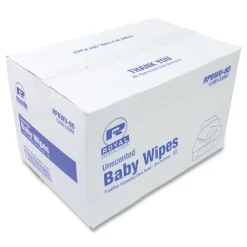 Hot Baby Wipes Tub - Unscented/White (960/Carton) Skin Care & Personal Hygiene