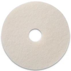 Sale 20 in. Diameter Polishing Pad - White (5/Carton) Cleaning & Janitorial Supplies