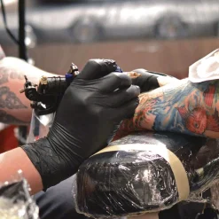 Discount 9.5 in. Long 3 mil Powder-Free Nitrile Exam Gloves - X-Large/Black (1000/Carton) Cleaning & Janitorial Supplies