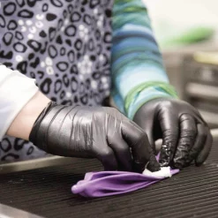 Discount 9.5 in. Long 3 mil Powder-Free Nitrile Exam Gloves - X-Large/Black (1000/Carton) Cleaning & Janitorial Supplies