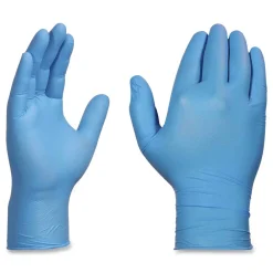 Sale 9.5 in. Long 3 mil Powder-Free Nitrile Exam Gloves - Small/Light Blue (1000/Carton) Cleaning & Janitorial Supplies