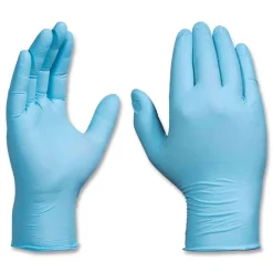 9.5 in. Long 5 mil Thick Powder-Free Industrial Nitrile Gloves - XX-Large, Blue (1000/Carton) Cleaning & Janitorial Supplies