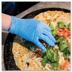 9.5 in. Long 5 mil Thick Powder-Free Industrial Nitrile Gloves - XX-Large, Blue (1000/Carton) Cleaning & Janitorial Supplies