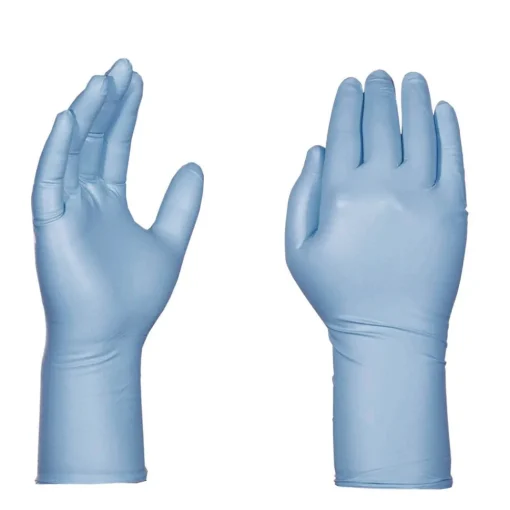 Sale 8 mil Blue Powder-Free Nitrile Exam Gloves - X-Large, Blue (500/Carton) Cleaning & Janitorial Supplies