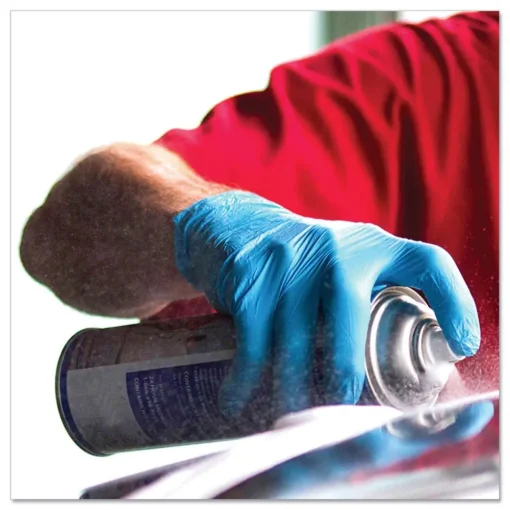 Sale 3 mil Industrial Powder-Free Nitrile Gloves - X-Large, Blue (1000/Carton) Cleaning & Janitorial Supplies