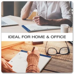 Hot 8.5 x 11.75 Narrow Rule Double Sheet Pads - White (100-Sheets/Pad) Cleaning & Janitorial Supplies